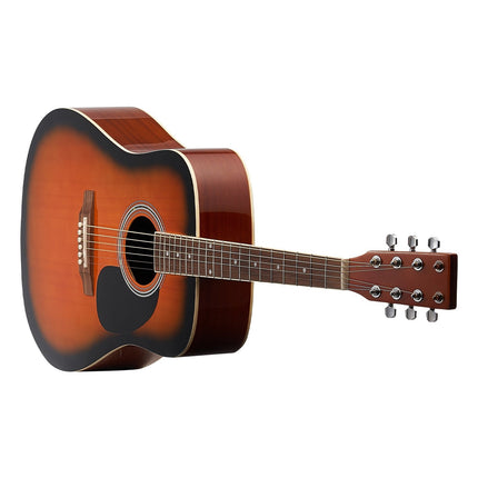 41-Inch Dreadnought Acoustic Guitar Bundle, Gig Bag, Sunburst