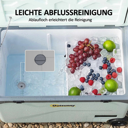 Elektrický kompresorový chladicí box 42.5L s Bluetooth a kolečky