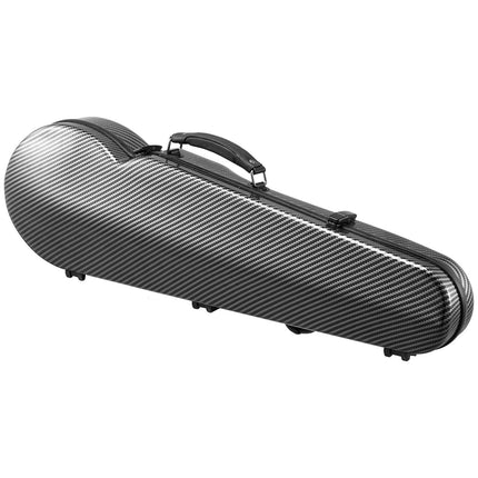 4/4 Violin Case, Carbon Fiber Shell, Hygrometer, Backpack