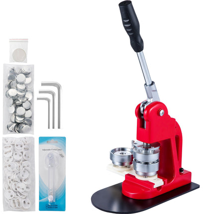 44mm Button Maker Machine Kit With 1000 Button Sets