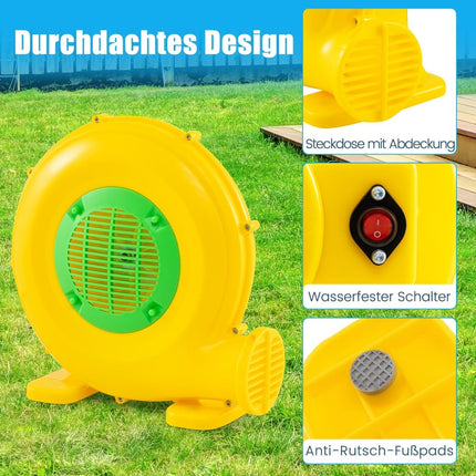 Dmychadlo 450W pro nafukovací atrakce s madlem a kolíky
