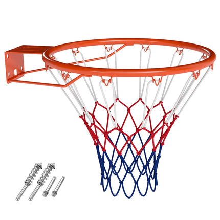 Basketbalový koš 45cm se síťkou – na stěnu, odolný počasí