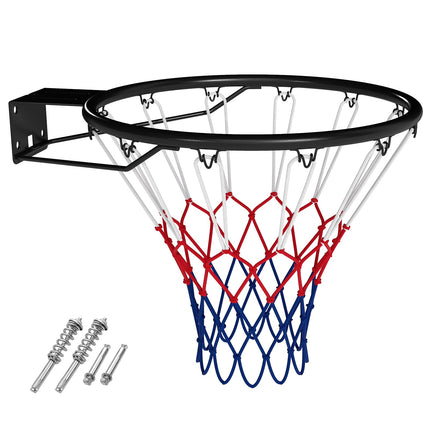 Basketbalový koš 45cm se síťkou odolnou počasí na stěnu
