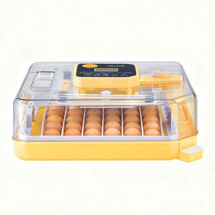 48-Egg Incubator with Auto Turner, LED Candler, Humidity