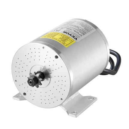 48V 1800W Brushless DC Motor Kit, 4500 RPM Controller