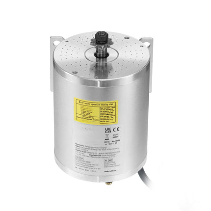 48V 1800W Brushless DC Motor Kit, 4500 RPM Controller