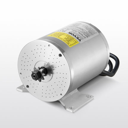 48V 1800W Brushless DC Motor Kit, 4500 RPM Controller