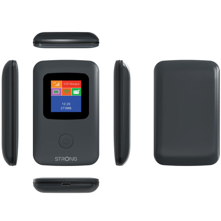 4G MiFi hotspot WiFi s displejem, rychlost 150 Mbps