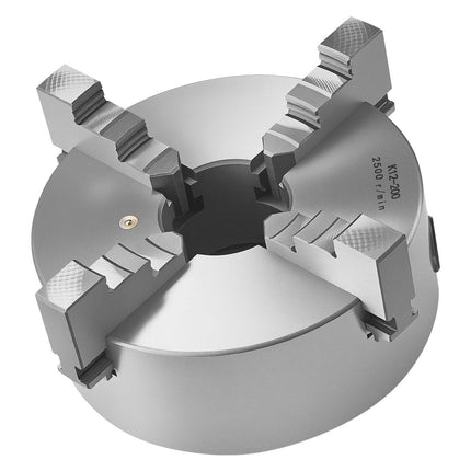 4-Jaw Lathe Chuck, 8 Inch, Self-Centering, 1-1/2-8