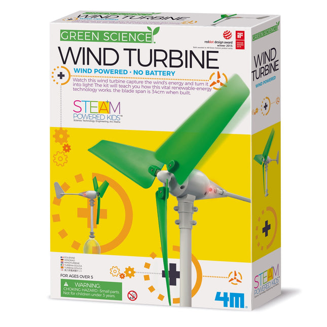 4M Green Science kreativní sada Větrná turbína