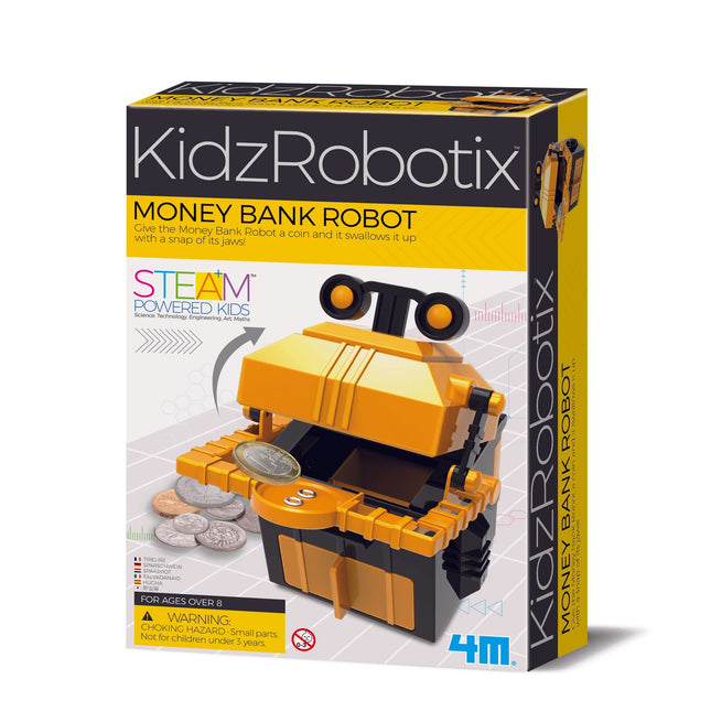 4M Kidzrobotix kreativní sada Robot pokladnička