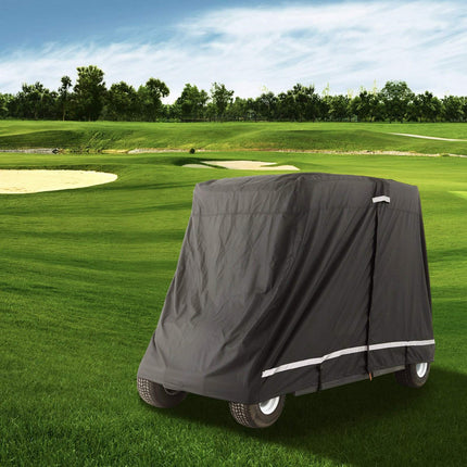 4-Passenger Golf Cart Cover, 600D, Waterproof, 3 Zippers