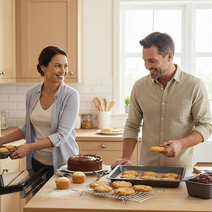 4-Piece Non-Stick Bakeware Set – Carbon Steel