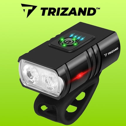 4T6 USB přední světlo na kolo + zadní světlo