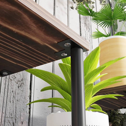 Dřevěný stojan na rostliny, 61.5 cm, do interiéru i exteriéru