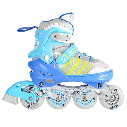 Modré inline a lední brusle 4v1, velikost L (39-43)