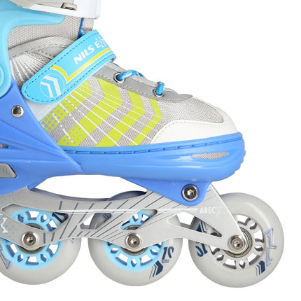 Modré inline a lední brusle 4v1, velikost L (39-43)
