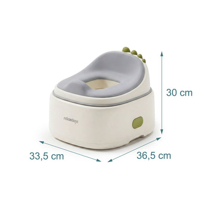 4-in-1 Dinosaur Potty Trainer With Lid And Step Stool