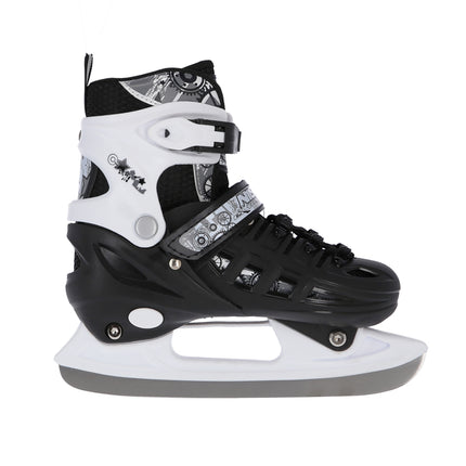 Inline/lední brusle 4v1, černá, velikost S (31-34)