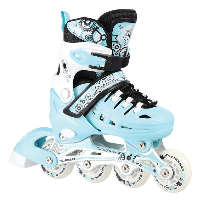 4-in-1 inline-schaatsen, maat L (39-42), mintgroen