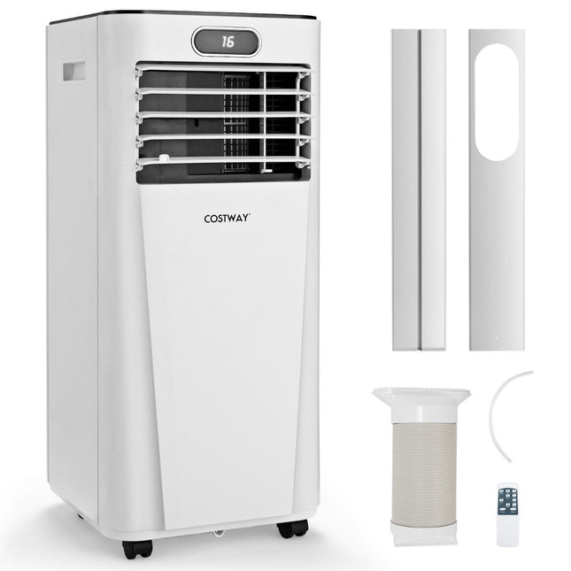 Přenosná klimatizace 4v1 7000 BTU chlazení, ventilace a odvlhčování 16℃～32℃ bílá