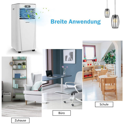 Přenosná klimatizace 4v1 7000 BTU chlazení, ventilace a odvlhčování 16℃～32℃ bílá