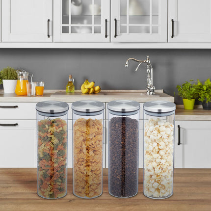 4 pcs. Storage jars 1600 ml