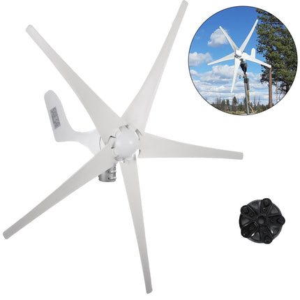 500W 12V Wind Turbine Generator, 5-Blade, Controller