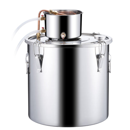 50L Stainless Steel Alcohol Still, Copper Coil, Pump