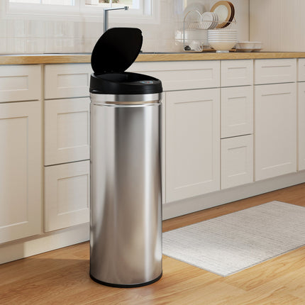 Nerezový senzorový koš 50L, soft-close, bezdotykový