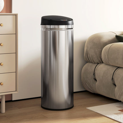 Nerezový senzorový koš 50L, soft-close, bezdotykový