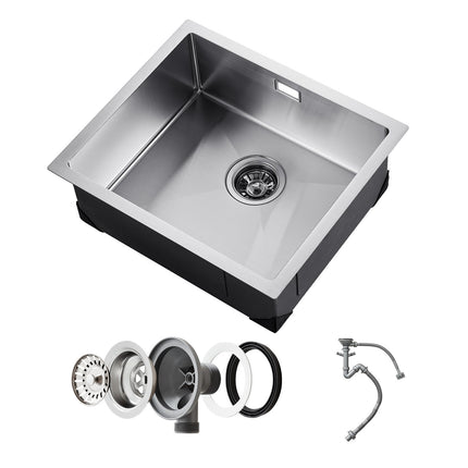50cm Stainless Steel Kitchen Sink Workstation, Undermount Single Bowl