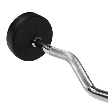 Pogumovaná EZ osa 50 kg pro vzpírání