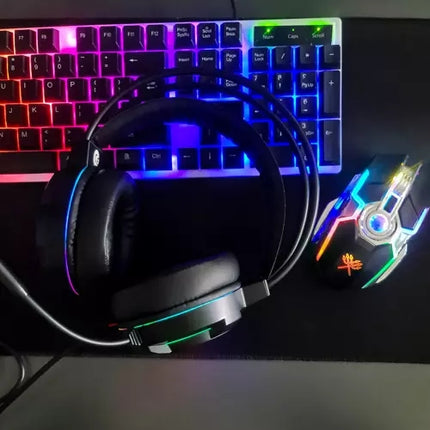 Herní headset 5.1 s mikrofonem Dunmoon 19060
