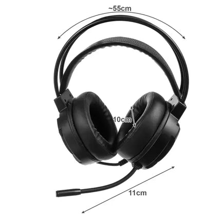 Herní headset 5.1 s mikrofonem Dunmoon 19060