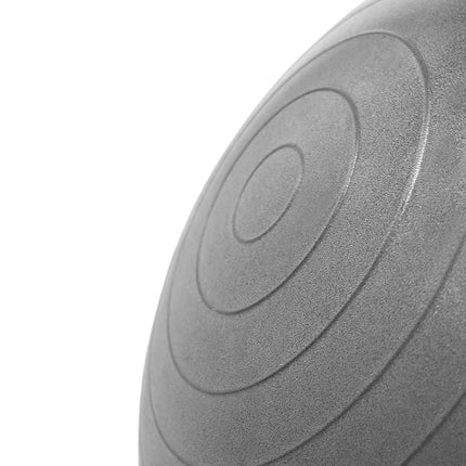 Grafitový gymnastický míč 55cm – stabilizační anti-burst míč