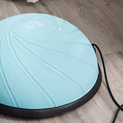 Půlkulový balanční míč 58 cm s lany pro rovnováhu a stabilitu