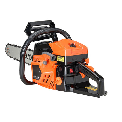 58cc Gas Chainsaw, 20-Inch Bar, 2.7 HP Dual Tanks