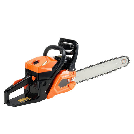 58cc Gas Chainsaw, 20-Inch Bar, 2.7 HP Dual Tanks