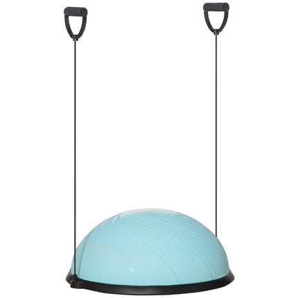 Půlkulový balanční míč 58 cm s lany pro rovnováhu a stabilitu