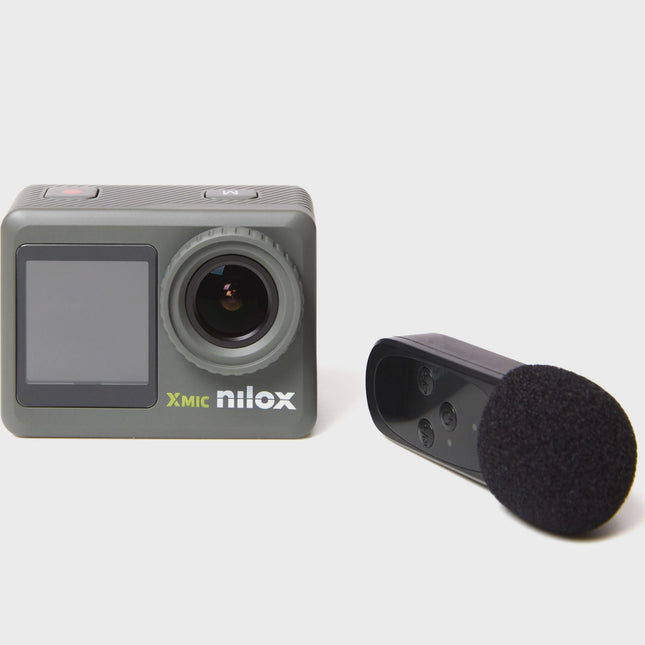 5K Action Camera with Wireless Mic, Dual Screens, Waterproof