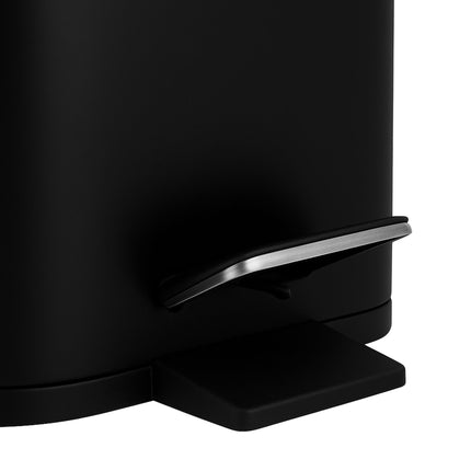 Koupelnový koš 5L, soft-close, nožní pedál, matný povrch