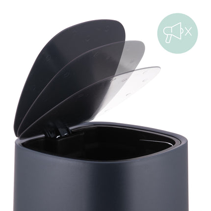 5L Bathroom Bin with Soft-Close Lid