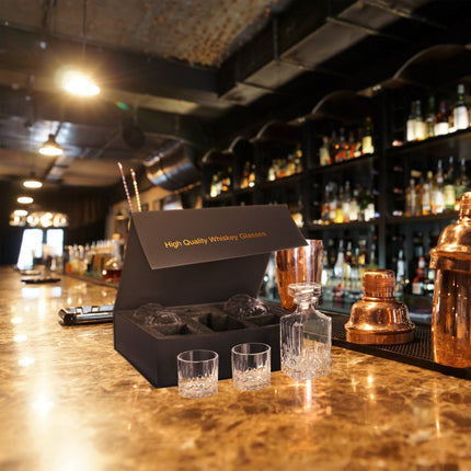 Whisky sada 5 ks karafa a sklenice