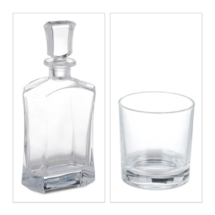 Whisky sada 5 ks karafa a sklenice