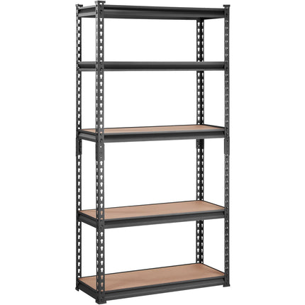5-Tier Adjustable Metal Shelving Rack, 2000 lb, 30x12x60