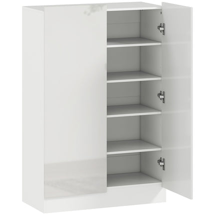 5-Tier Shoe Cabinet, Adjustable Shelves, Holds 20 Pairs