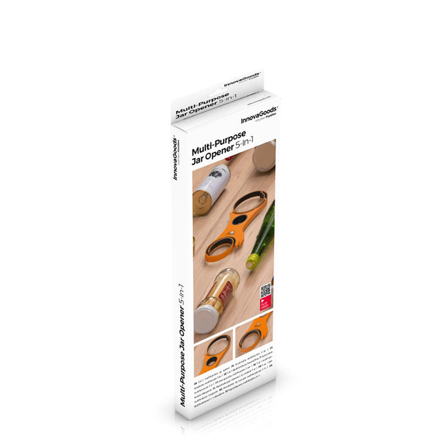 Univerzální otvírák na sklenice 5 v 1 InnovaGoods