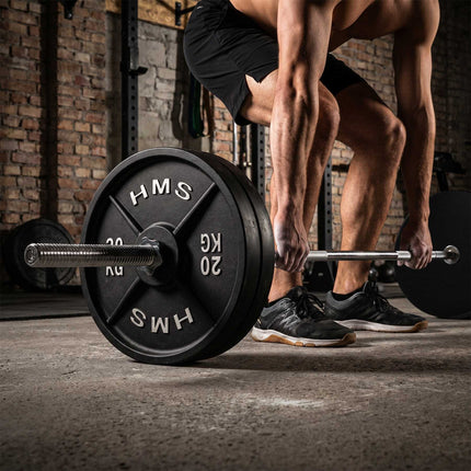 Litinový kotouč 5 kg, otvor 31 mm, černá
