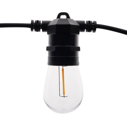 5 ks dekorativní LED žárovka E27 12V teplá bílá 30lm